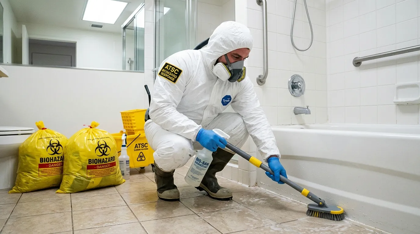 Decontamination equipment deployed for Blood Cleanup in Dunn